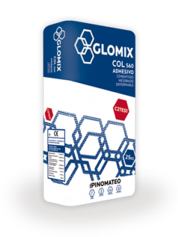 GLOMIX COL Adhesivo blanco tipo C2 TE S1