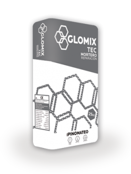 GLOMIX TEC Mortero tixotrópico para reparacion de hormigón
